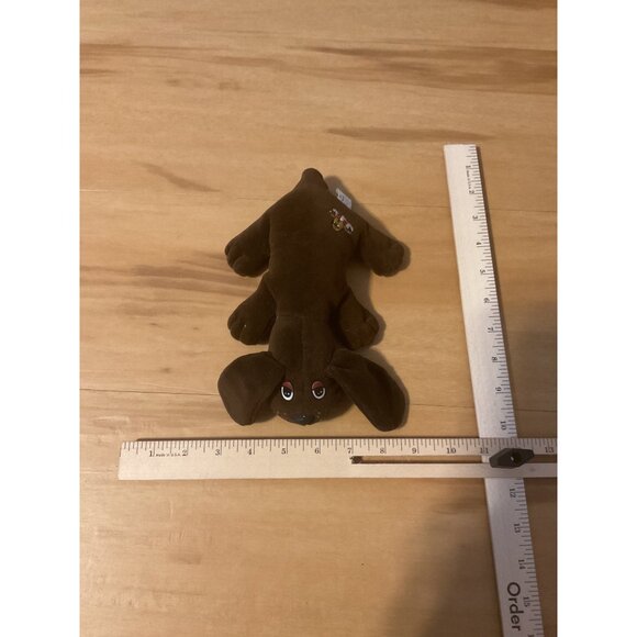 Pound Puppies 1984 Brown Plush Puppy Dog Stuffed Animal Toy 8.5" - Picture 6 of 6